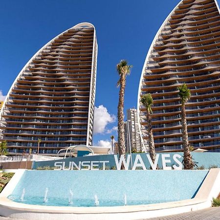Apartamento Sunset Waves Vistas Al Mar Benidorm Exterior foto