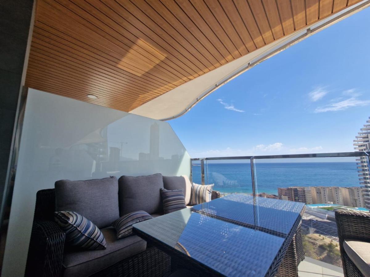 Apartamento Sunset Waves Vistas Al Mar Benidorm Exterior foto